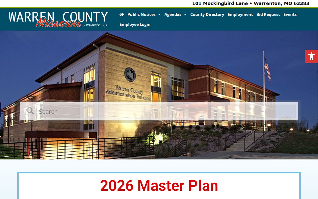 Warren County criminal history government records page